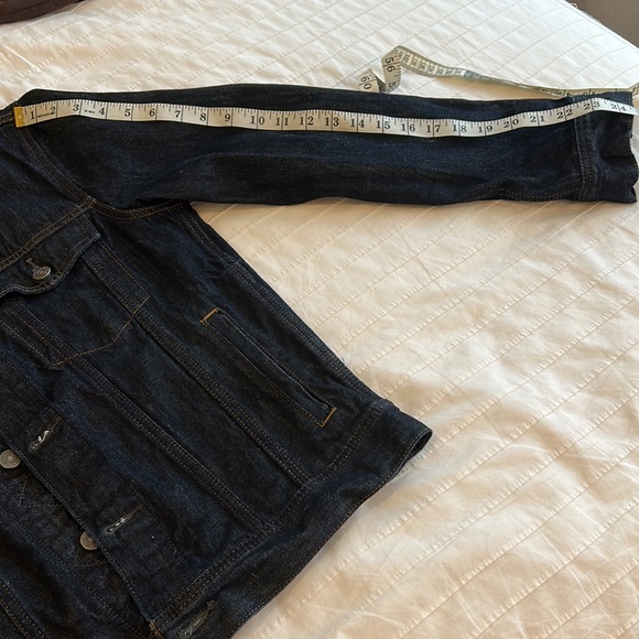J Crew Denim Jean Jacket , dark indigo wash, women’s size small, EUC - Picture 12 of 12